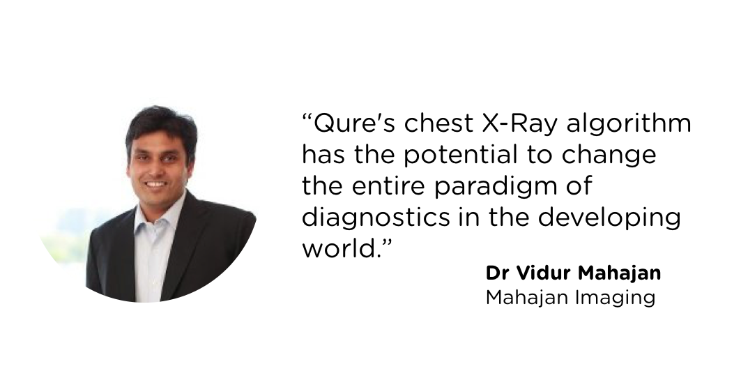 Photo of Dr Vidur Mahajan with quote